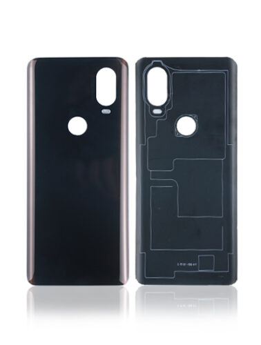 Back cover Glass For Motorola One Vision / P50 (XT1970 / 2019) (Used OEM Pull: Grade A) (Gradient / Bronze)