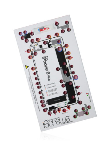 Tapis de positionnement iScrews pour iPhone 8 Plus (dottorpod) – Image 2