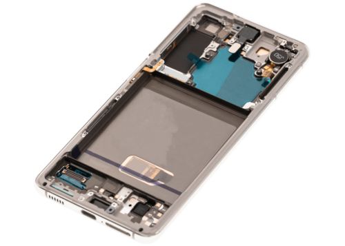 OLED Assembly With Frame For Samsung Galaxy S21 5G (Aftermarket Plus) (Phantom White) – Image 6