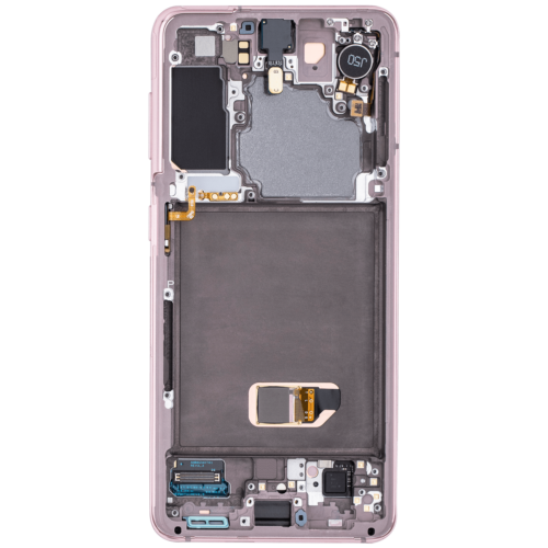 Bloc écran OLED avec cadre pour Samsung Galaxy S21 5G (compatible qualité supérieure) (Phantom Violet) – Image 4