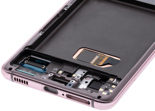 Bloc écran OLED avec cadre pour Samsung Galaxy S21 5G (compatible qualité supérieure) (Phantom Violet) – Image 8