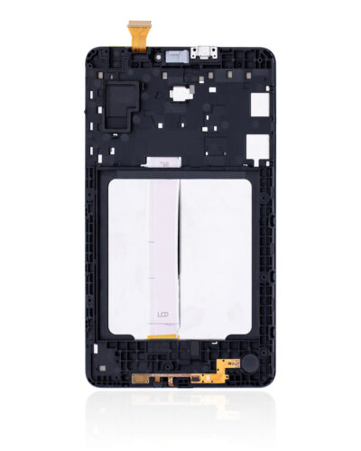 Écran LCD avec cadre pour Samsung Galaxy Tab E 8.0" (T375 / T377 / T378) (2016) (Remis à neuf) (Blanc) – Image 3