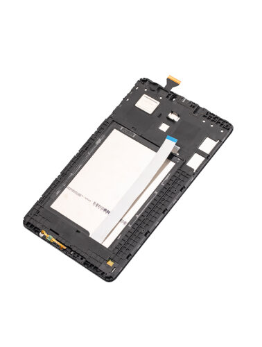 Écran LCD avec cadre pour Samsung Galaxy Tab E 9.6" (T560 / T561 / T567) (2015) (Remis à neuf) (Blanc) – Image 5
