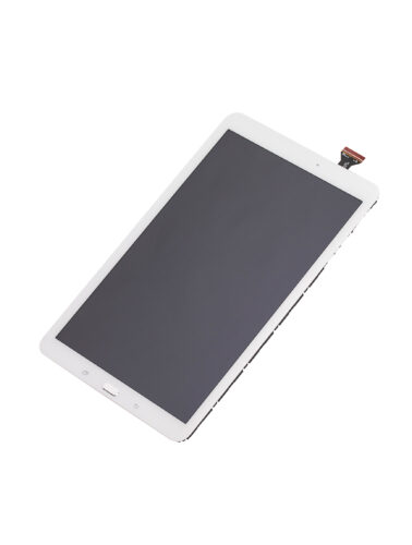 Écran LCD avec cadre pour Samsung Galaxy Tab E 9.6" (T560 / T561 / T567) (2015) (Remis à neuf) (Blanc) – Image 7
