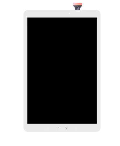 Écran LCD avec cadre pour Samsung Galaxy Tab E 9.6" (T560 / T561 / T567) (2015) (Remis à neuf) (Blanc) – Image 8