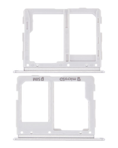 Tiroir pour carte SIM pour Samsung Galaxy Tab S3 9.7" (T825) (2017) (Version LTE) (Blanc) – Image 2