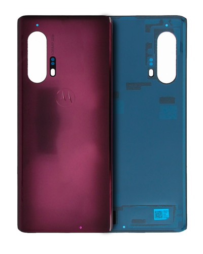 Coque arrière en verre pour Motorola Edge Plus (XT2061 / 2020) (Pièce d'origine constructeur) (Smoke Sangria) – Image 2