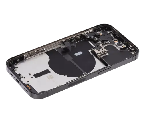 Back châssis W/ Small Parts pour iPhone 14 Pro (US Version) (Used OEM Pull: Grade B) (Space Black) – Image 7
