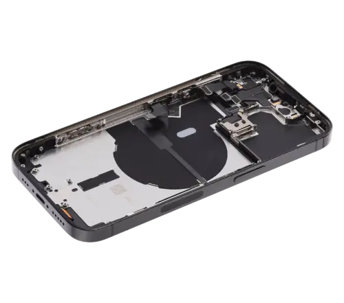 Back châssis W/ Small Parts pour iPhone 14 Pro (US Version) (Used OEM Pull: Grade C) (Space Black) – Image 7