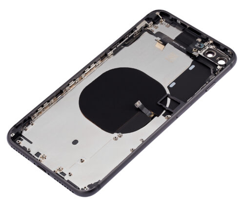 Coque arrière avec petits composants préinstallés pour iPhone 8 Plus (sans logo) (compatible Plus) (gris sidéral) – Image 6