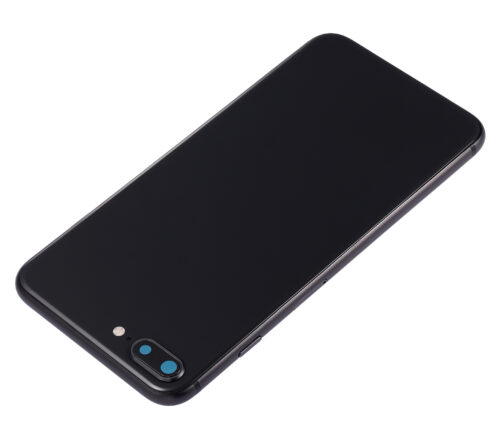 Coque arrière avec petits composants préinstallés pour iPhone 8 Plus (sans logo) (compatible Plus) (gris sidéral) – Image 5