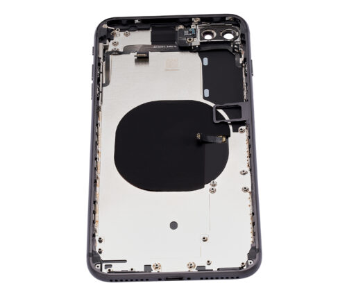 Coque arrière avec petits composants préinstallés pour iPhone 8 Plus (sans logo) (compatible Plus) (gris sidéral) – Image 7