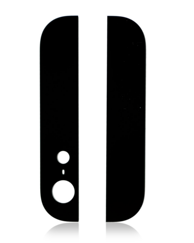 Back Glass (UP + Down) For iPhone 5 (Black)