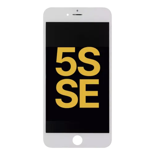 Écran LCD pour iPhone 5S / SE (2016) (Remis à neuf) (Blanc)