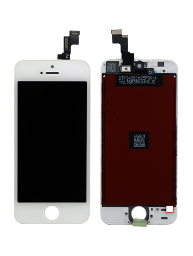 Écran LCD pour iPhone 5S / SE (2016) (Remis à neuf) (Blanc) – Image 5
