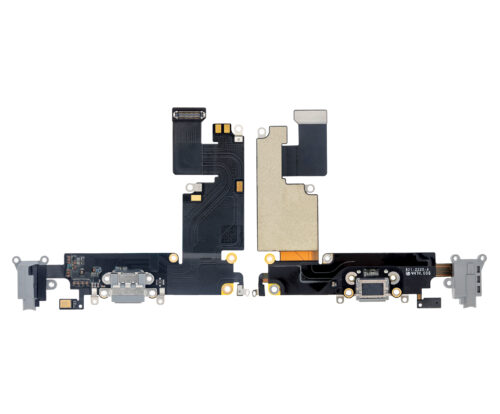 Câble flexible de port de charge pour iPhone 6 Plus (Premium) (Gris sidéral) – Image 2