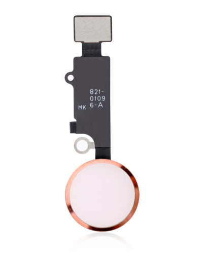 Home Button With Flex Cable For iPhone 7 / 7 Plus / 8 / 8 Plus / SE (2020) / SE (2022) (Warning: For Cosmetic Use Only) (Rose Gold)