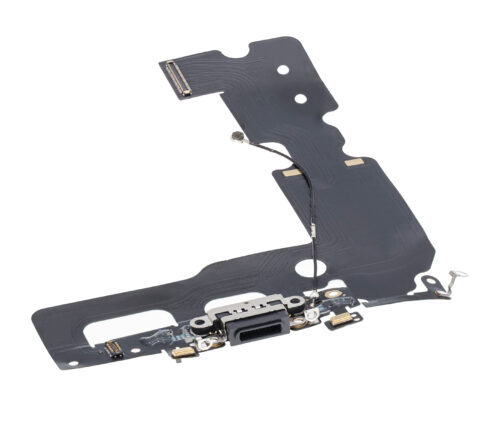 Nappe de connecteur de charge pour iPhone 7 Plus (compatible) (Jet / Matte Black) – Image 4