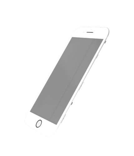Protection d'écran 4 en 1 (verre avant + cadre + polariseur + film adhésif OCA préinstallé) pour iPhone 8 (lot de 2) (blanc) – Image 8