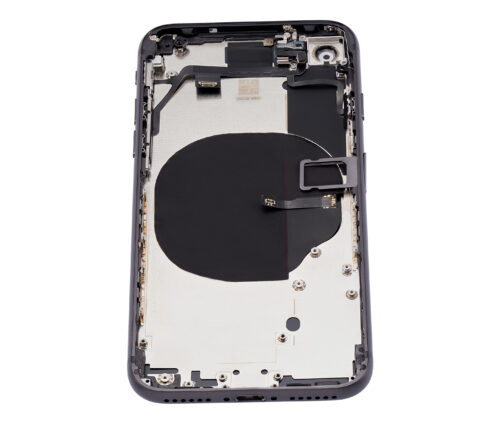 Coque arrière avec petits composants préinstallés pour iPhone 8 (sans logo) (Adaptable Plus) (Gris sidéral) – Image 8