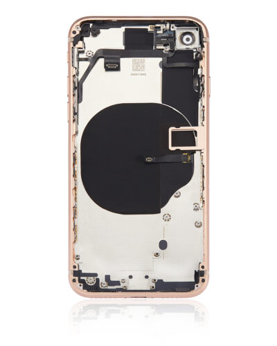 Coque arrière avec petits composants préinstallés pour iPhone 8 (sans logo) (Pièce de rechange Plus) (Or) – Image 4
