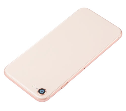 Coque arrière avec petits composants préinstallés pour iPhone 8 (sans logo) (Pièce de rechange Plus) (Or) – Image 5