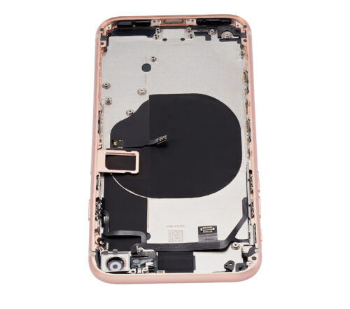 Coque arrière avec petits composants préinstallés pour iPhone 8 (sans logo) (Pièce de rechange Plus) (Or) – Image 8