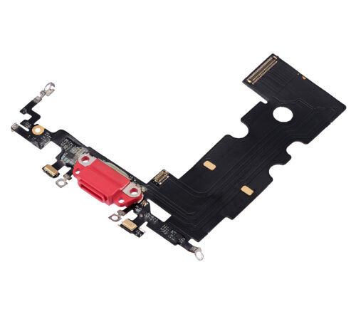 Nappe de connecteur de charge pour iPhone SE (2020) (compatible qualité supérieure) (rouge) – Image 4