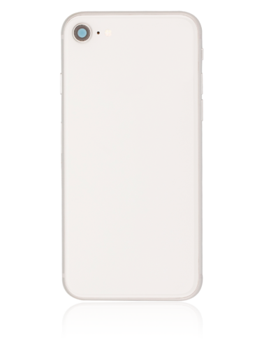 Coque arrière avec petits composants préinstallés pour iPhone 8 (Pièce d'origine d'occasion : Grade A) (Argent) – Image 2