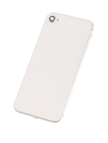 Coque arrière avec petits composants préinstallés pour iPhone 8 (Pièce d'origine d'occasion : Grade A) (Argent) – Image 4