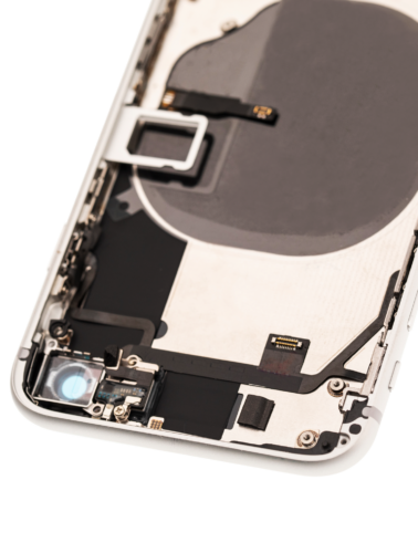 Coque arrière avec petits composants préinstallés pour iPhone 8 (Pièce d'origine d'occasion : Grade A) (Argent) – Image 7