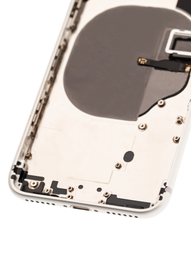 Coque arrière avec petits composants préinstallés pour iPhone 8 (Pièce d'origine d'occasion : Grade A) (Argent) – Image 6