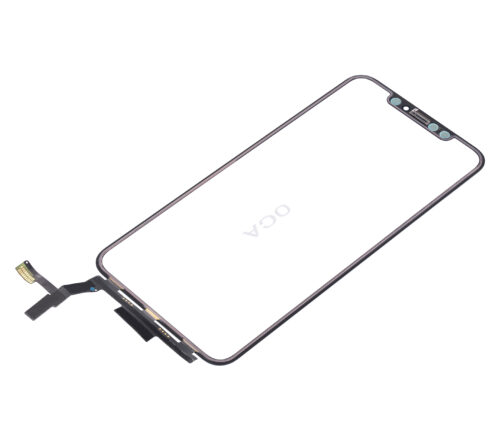 3 en 1 (vitre avant + cadre + OCA pré-installé) pour iPhone 8 Plus (OCA Master) (noir) (lot de 2) – Image 6