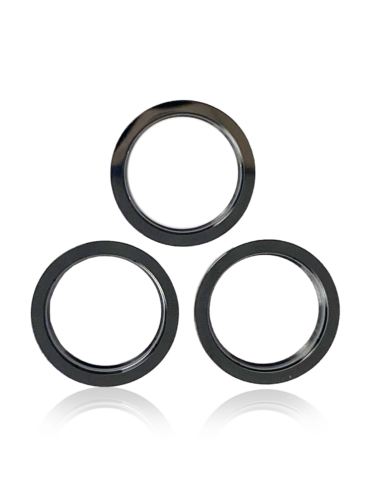 Bague de contour de caméra arrière uniquement pour iPhone 12 Pro Max (graphite) (Ensemble de 3 pièces) (Paquet de 10) – Image 3