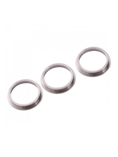 Caméra arrière cadre Ring Only pour iPhone 11 Pro / 11 Pro Max (argent) (3 Piece Set) (lot de 10) – Image 5