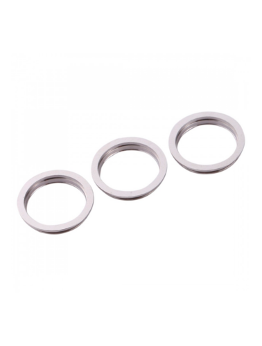 Caméra arrière cadre Ring Only pour iPhone 11 Pro / 11 Pro Max (argent) (3 Piece Set) (lot de 10) – Image 6