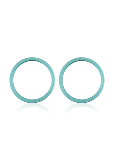 Back Camera Bezel Ring Only For iPhone 11 (Green) (2 Piece Set) (10 Pack) – Image 5