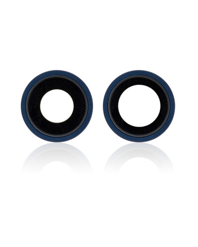 Caméra arrière lentille avec Bracket & cadre pour iPhone 12 / 12 Mini (compatible qualité supérieure) (bleu) – Image 4