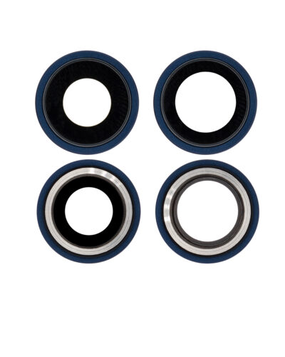 Caméra arrière lentille avec Bracket & cadre pour iPhone 12 / 12 Mini (compatible qualité supérieure) (bleu) – Image 2