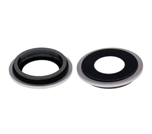 Back Camera Lens With Bracket & Bezel For iPhone 12 / 12 Mini (Aftermarket Plus) (White) – Image 6