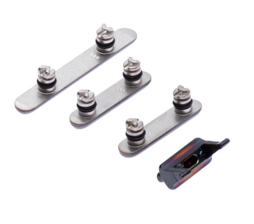Boutons physiques (Marche/Arrêt / Volume / Interrupteur) pour iPhone X (Noir) – Image 3
