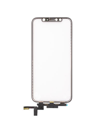 3 en 1 avec cadre Included (Short nappe vitre tactile (digitizer) + vitre avant + OCA pré-installé) pour iPhone XS – Image 3