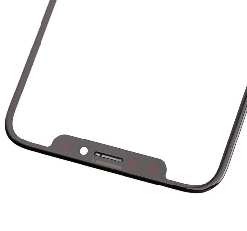 3 en 1 avec cadre Included (Short nappe vitre tactile (digitizer) + vitre avant + OCA pré-installé) pour iPhone XS – Image 5