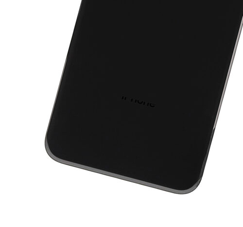Back Cover Glass For iPhone X (No Logo) (Space Gray) – Image 2