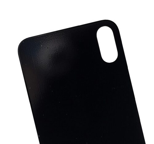 Back Cover Glass For iPhone X (No Logo) (Space Gray) – Image 4