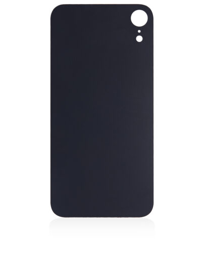 Vitre arrière avec 3M adhésif pour iPhone XR (No Logo / Large Camera Hole) (blanc) – Image 3