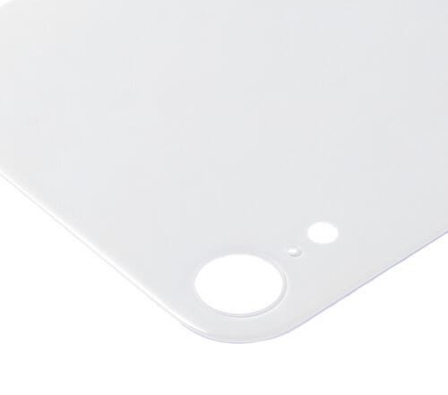 Vitre arrière avec 3M adhésif pour iPhone XR (No Logo / Large Camera Hole) (blanc) – Image 6