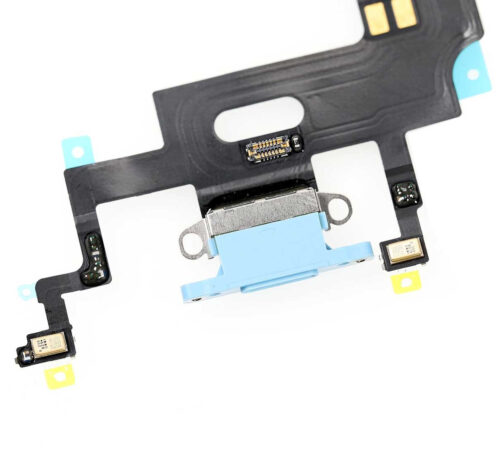 Câble flexible de port de charge pour iPhone XR (premium) (Bleu) – Image 6