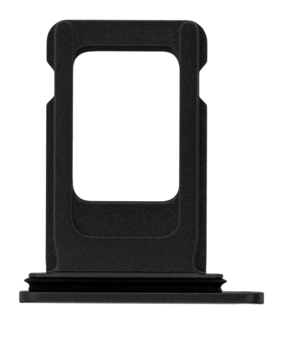 Tiroir pour carte SIM unique pour iPhone XR (noir) – Image 3