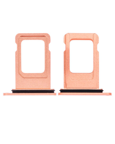 Single Sim Card Tray For iPhone XR (Coral) – Image 2